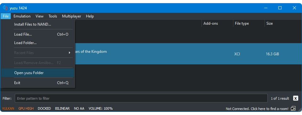 Click-on-Open-Ryujinx-Folder